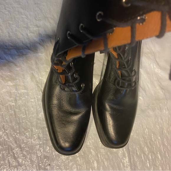 Harley Davidson Women’s Black Leather Motorcycle Boots - Picture 2 of 10